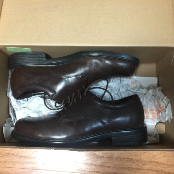 Men Rockport Oxford Shoes Brown Lace Up Casual Or Dress 10.5 D M Medium APM2031C - Picture 16 of 16